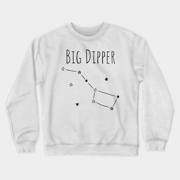 Big Dipper (v2) Crewneck Sweatshirt by bluerockproducts